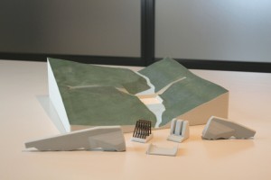 取り外しを考慮して埋没部分のテーパは垂直に補正しています